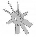 Gebläse D.560 Alu - L