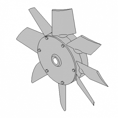 Gebläse D.560 Alu - R